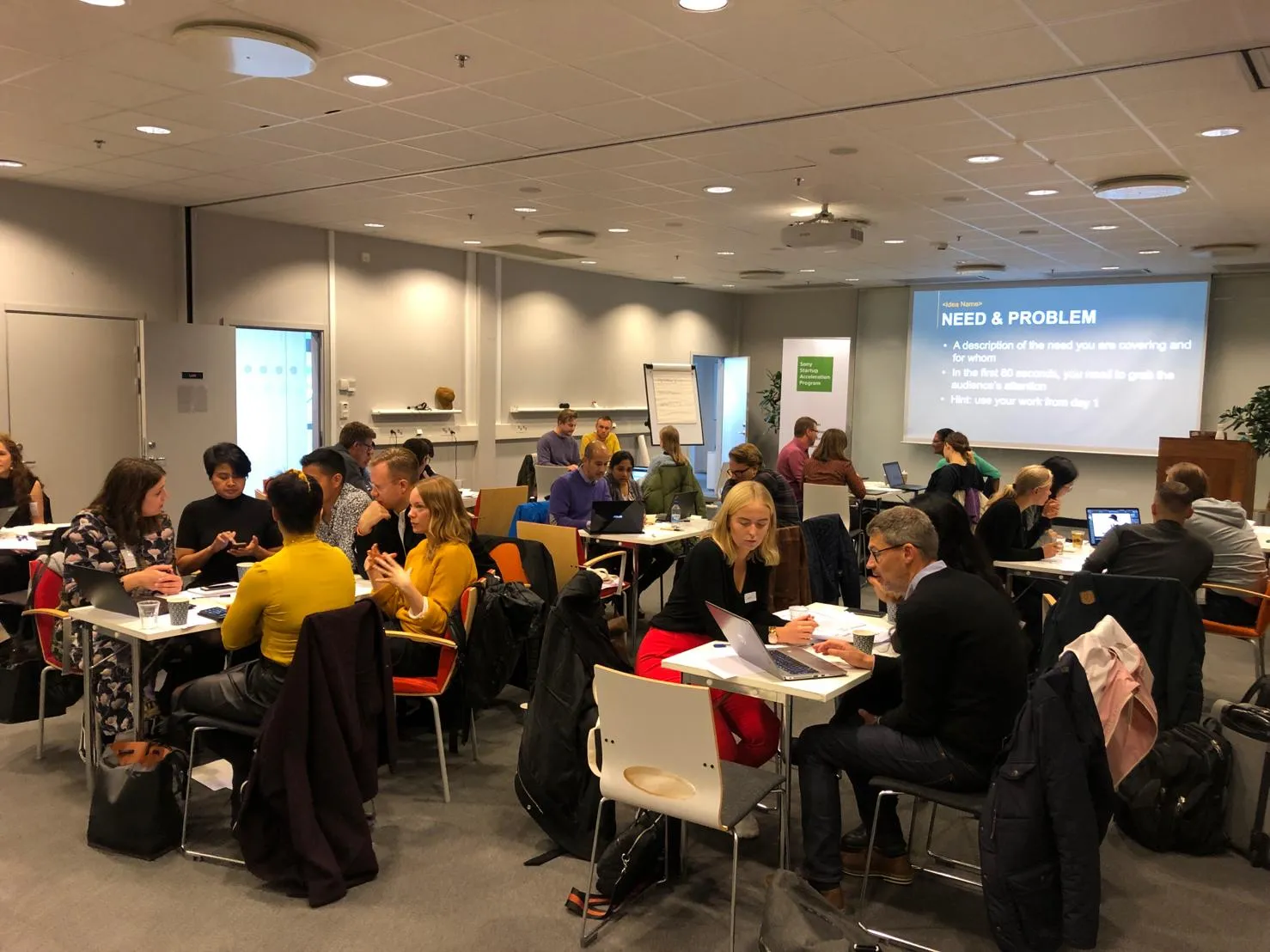 Innovation Lab workshop session at Ikano Bank